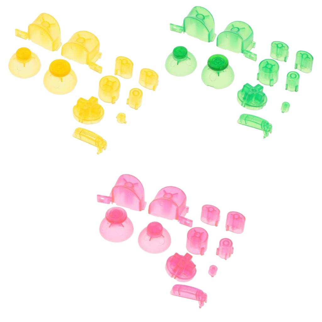 3 Set ABXYZ Button+Thumbsticks D-pad Mod Kit for Nintendo NGC Console #1