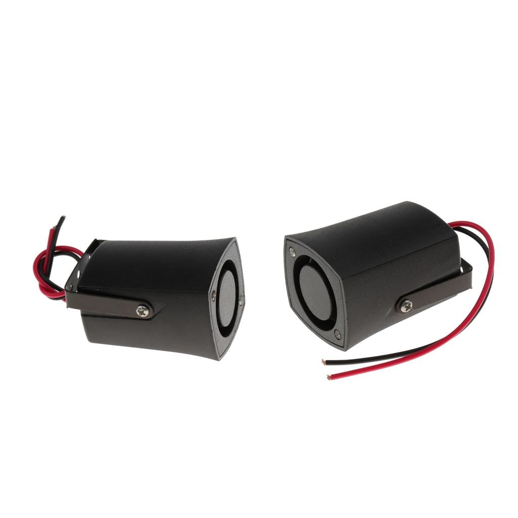 2Pcs 12V Car Reversing Alarm Horn Speaker Beeper Buzzer Warning Waterproof