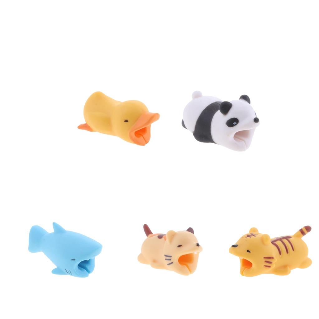 5Pieces Animal Cable Winder Organizer Protector