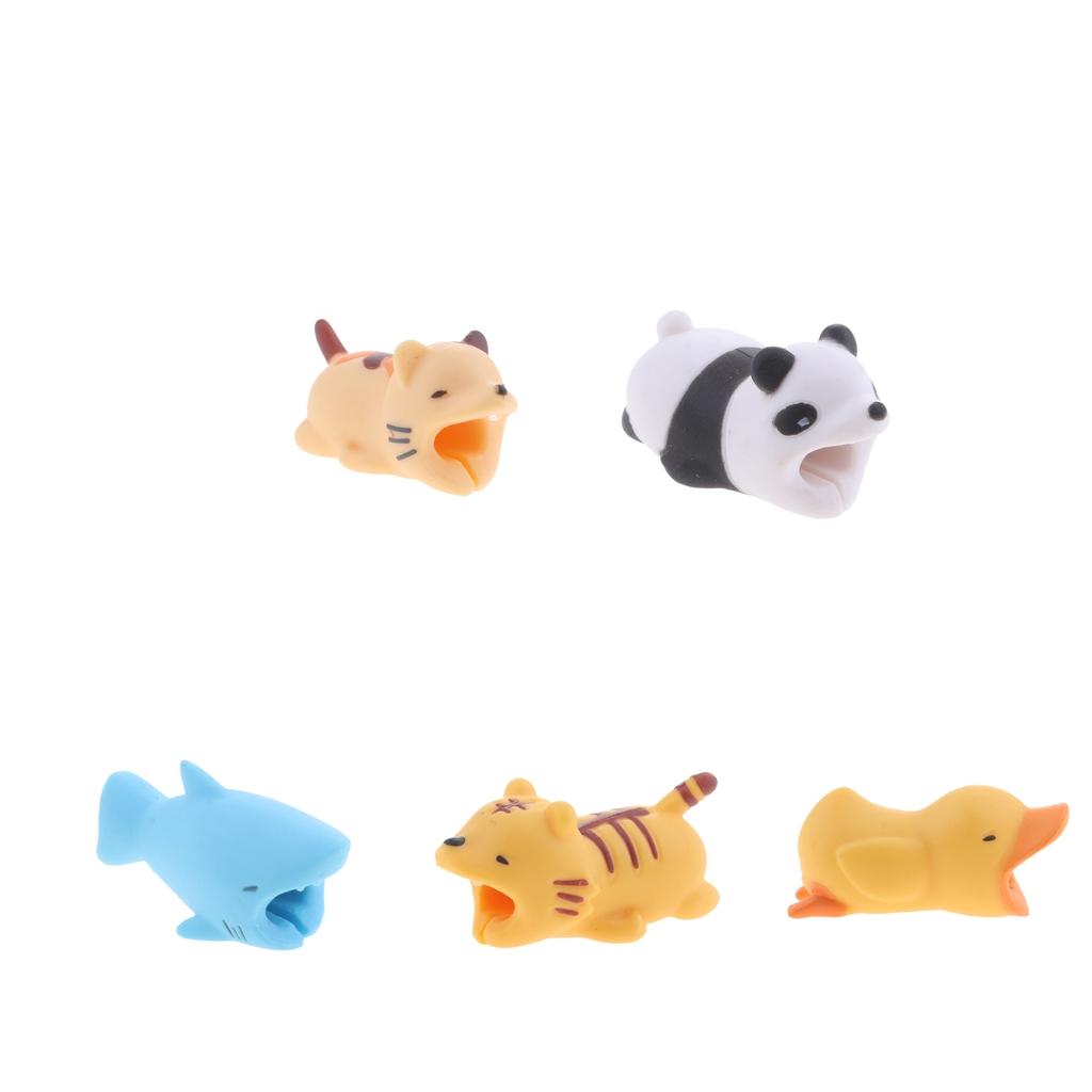 5Pieces Animal Cable Winder Organizer Protector