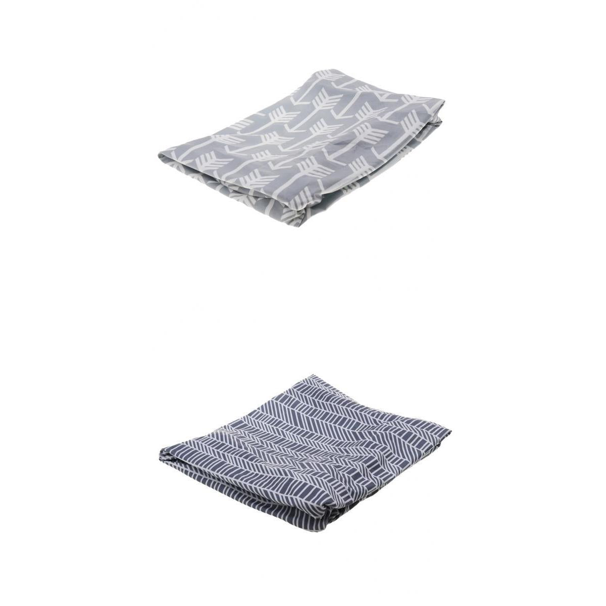 2 Pcs Baby Changing Table Pad Infant Diaper Nappy Changing Cover