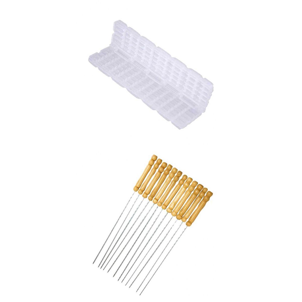 BBQ Meat Skewer Machine String Device For Pork Beef with Barbecue Skewers