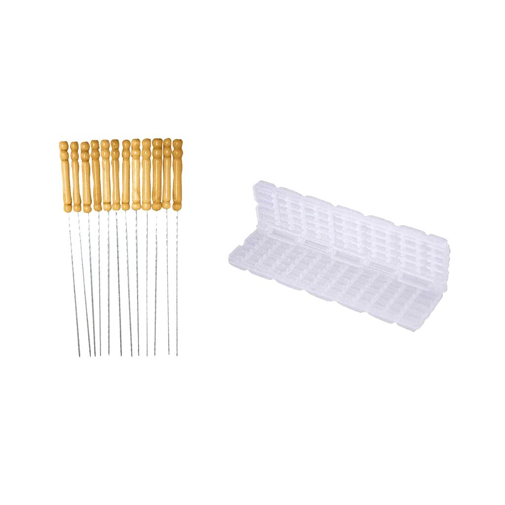 BBQ Meat Skewer Machine String Device For Pork Beef with Barbecue Skewers