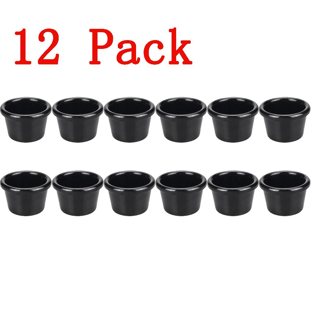 12 Pack 1.7oz Condiment Box Mini Sauce Cup Chutney Cups Dipping Container