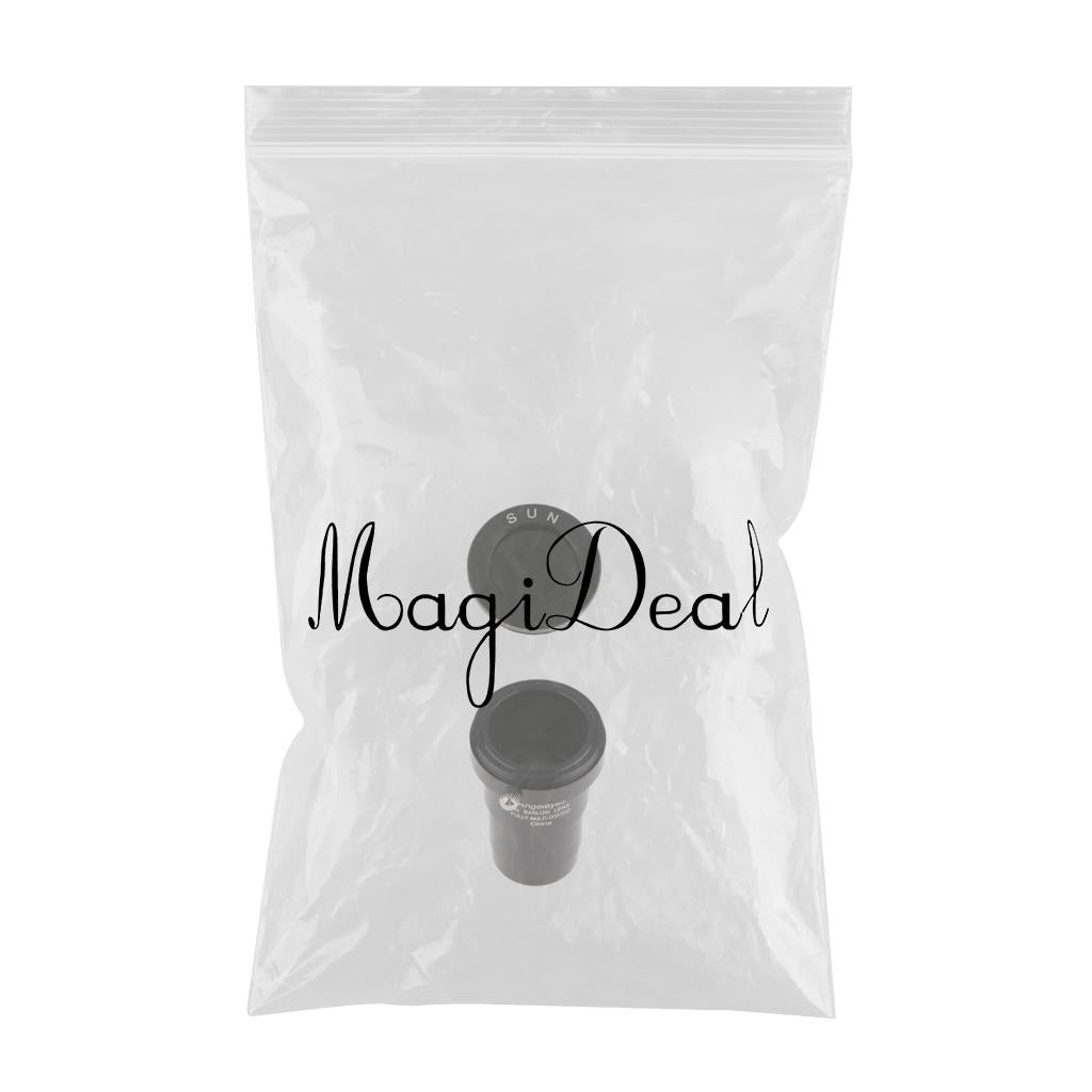 Barlow Lens 1.25/31.7mm Astronomy Telescope Eyepiece 5X & Black Filter"