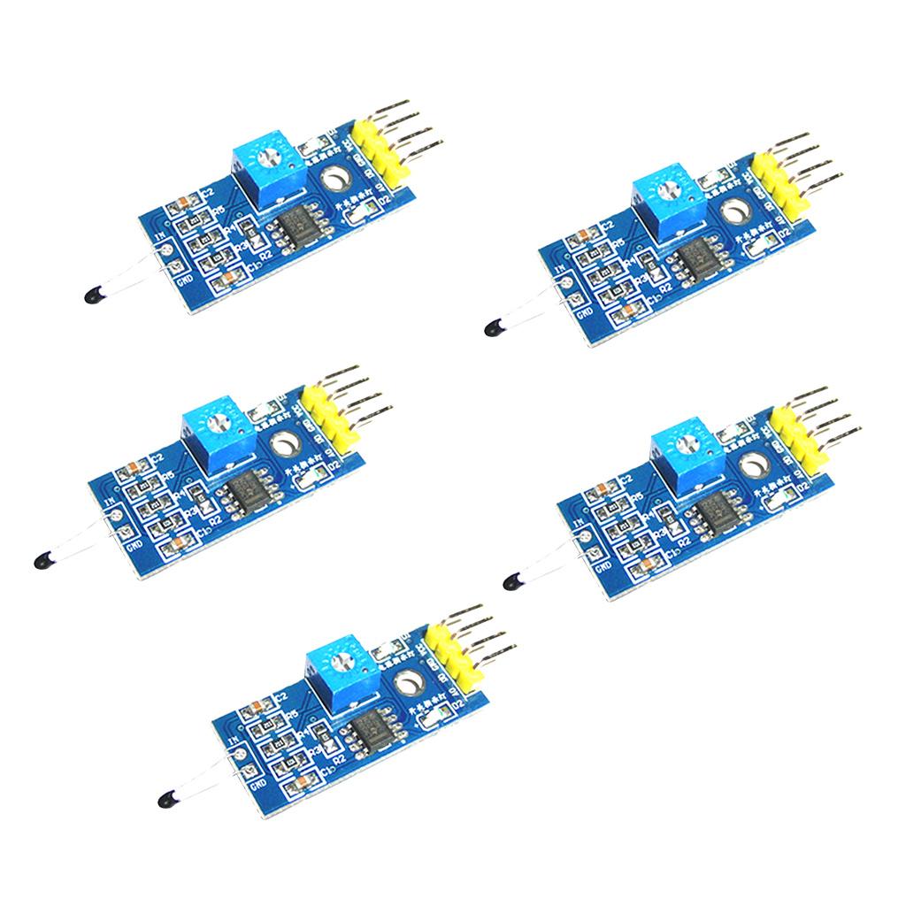 5x Temperature Sensor Module Thermistor Thermal Heat-sensitive Sensor Module
