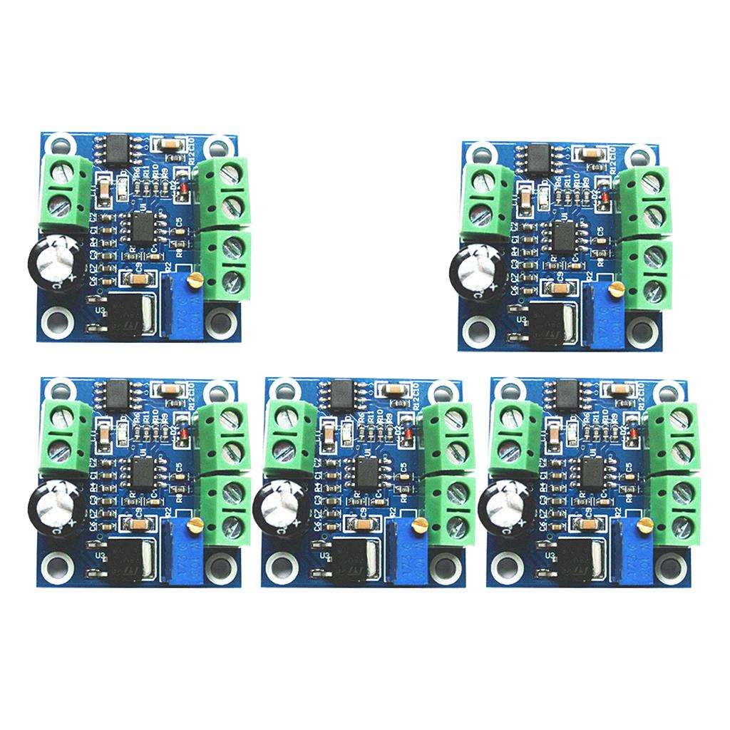 5Pcs Frequency to Voltage Converter Module 0-1KHZ to 0-10V Conversion Module