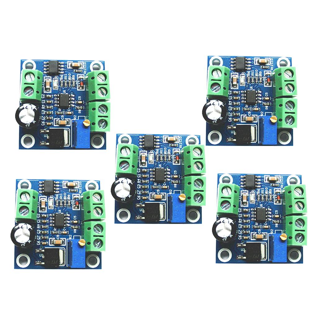 5Pcs Frequency to Voltage Converter Module 0-1KHZ to 0-10V Conversion Module