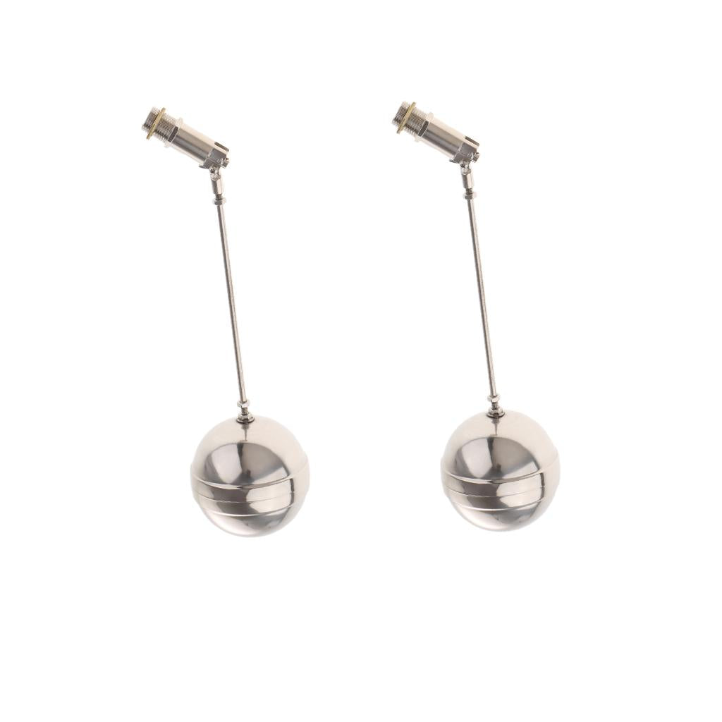 2pcs G1/2 DN15 Float Valve Automatic Floating Ball Valve Water Tank Cistern