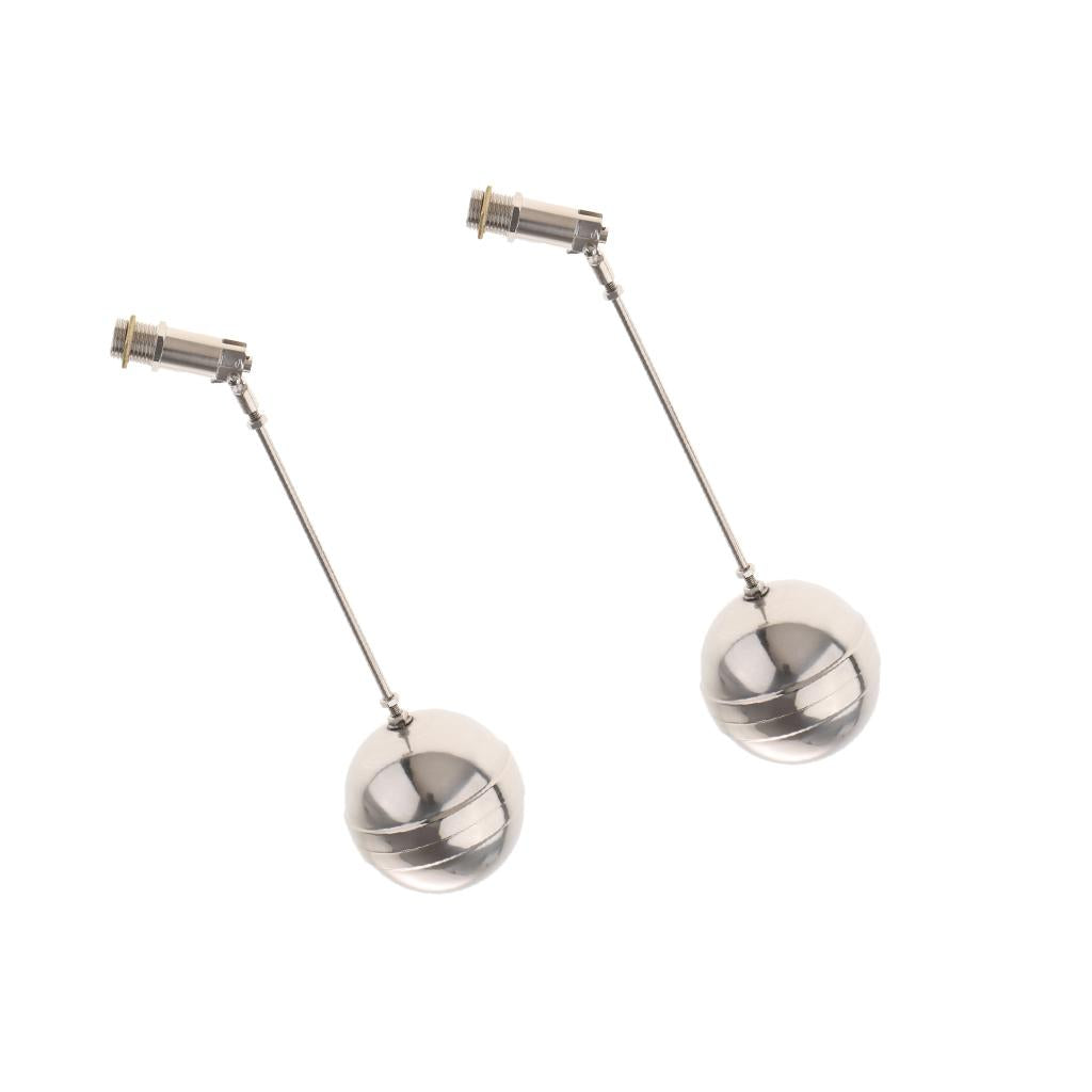 2pcs G1/2 DN15 Float Valve Automatic Floating Ball Valve Water Tank Cistern