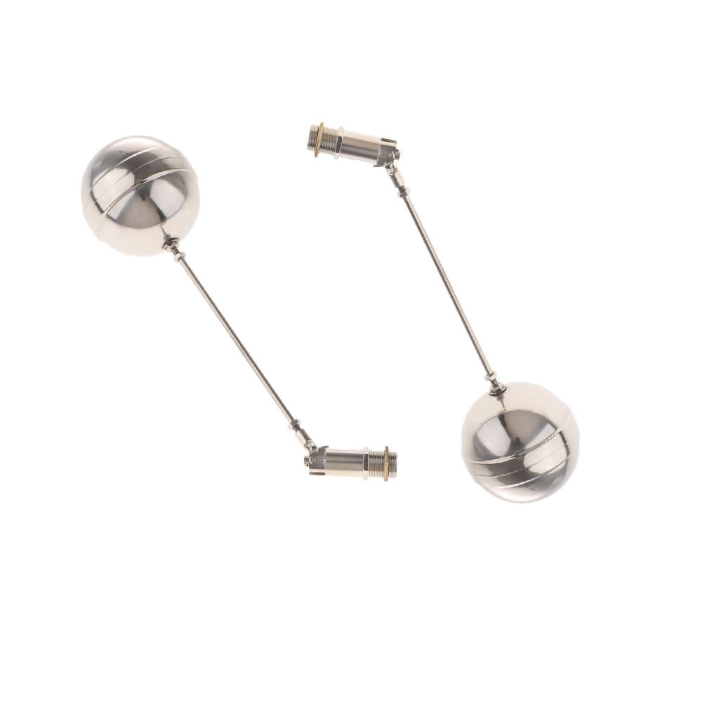 2pcs G1/2 DN15 Float Valve Automatic Floating Ball Valve Water Tank Cistern