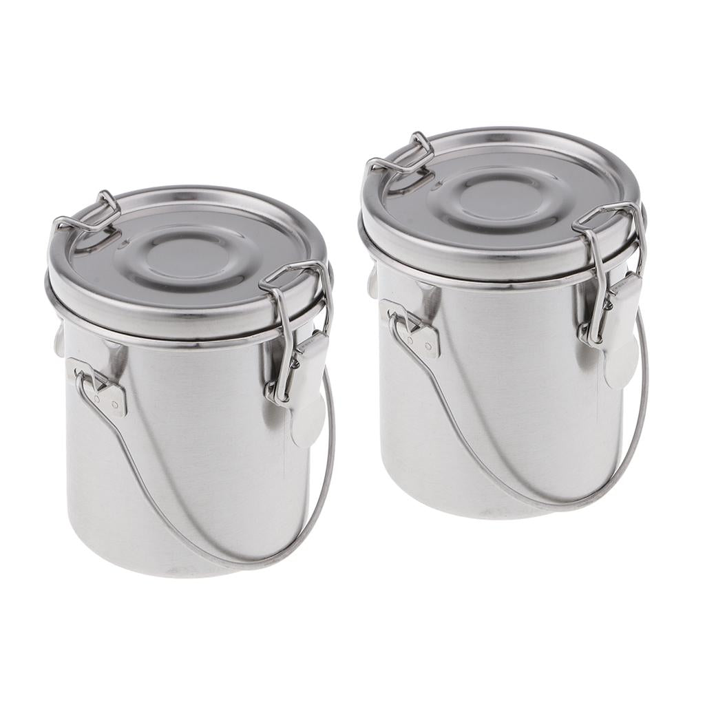 2 Pack Artist Portable Paint Brush Washer Stainless Steel Brush Cleaner