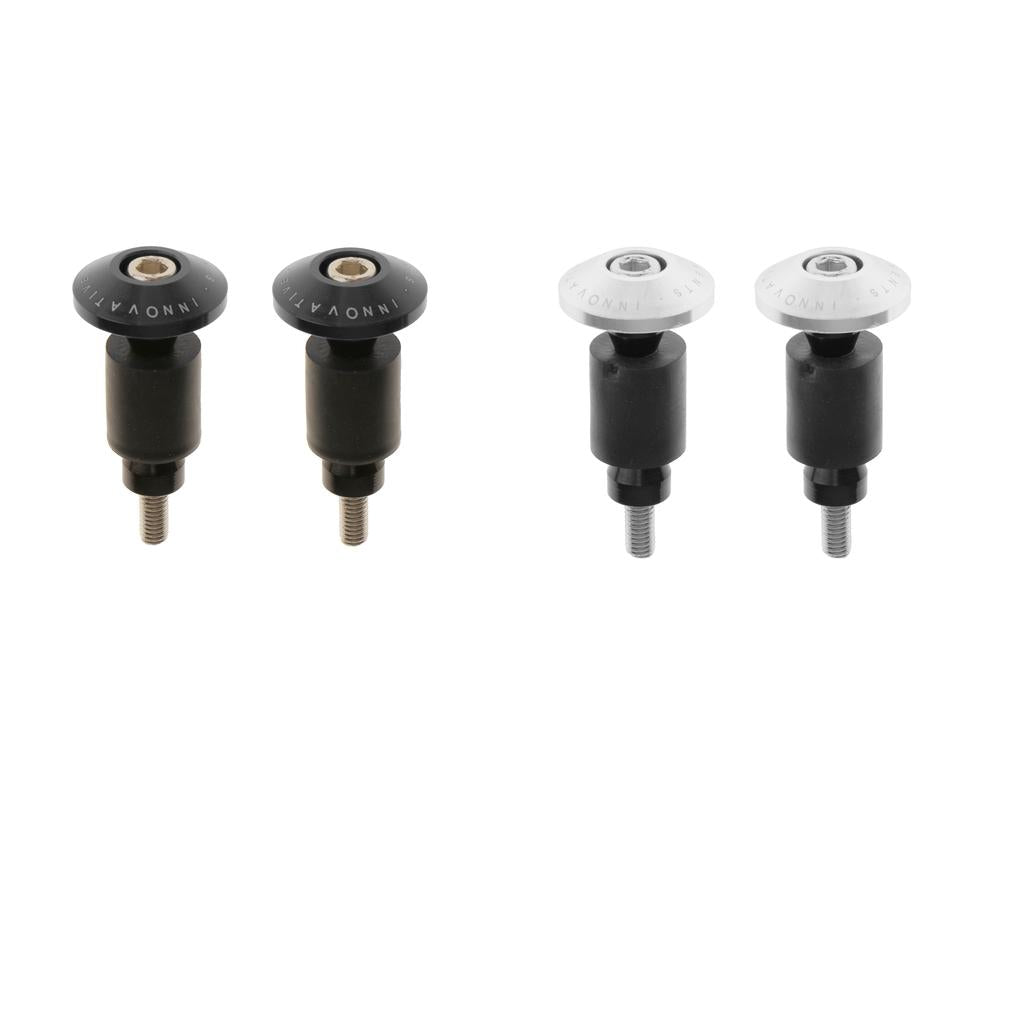 7/8 CNC Motorcycle Bike Handlebar Cap Hand Grips Bar End Plugs"