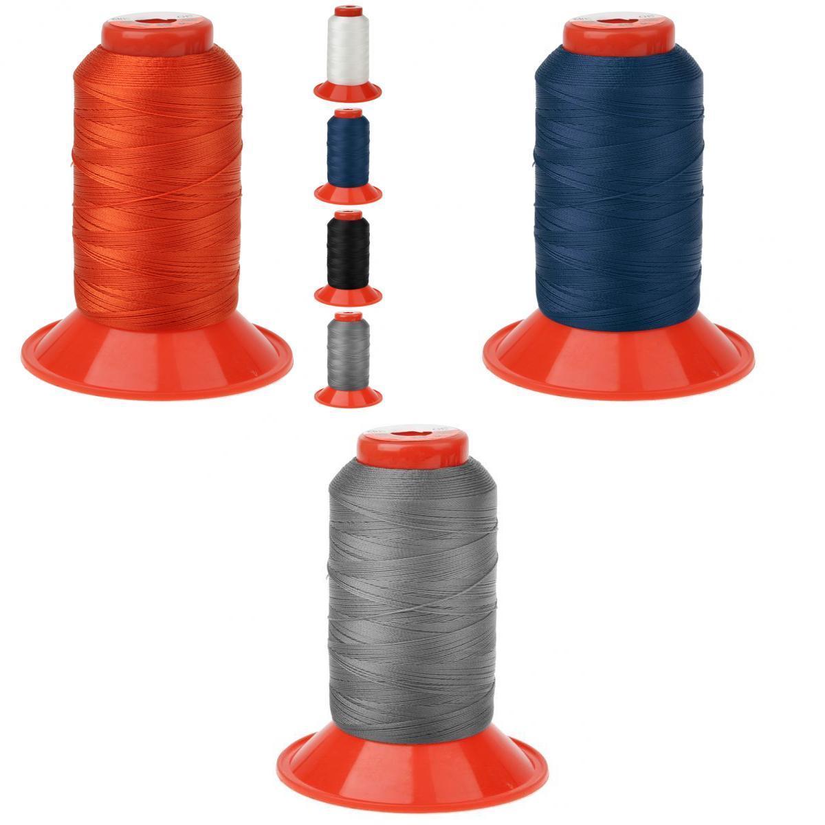 3 Spools Strong Bonded Nylon Tent Backpack Sewing Thread Cord 500 Meters