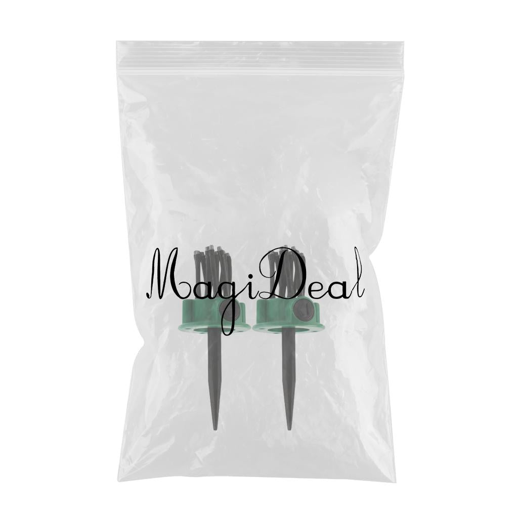 2pcs Garden Lawn Sprinkler Grass Garden Water Conserving Lawn Sprayer