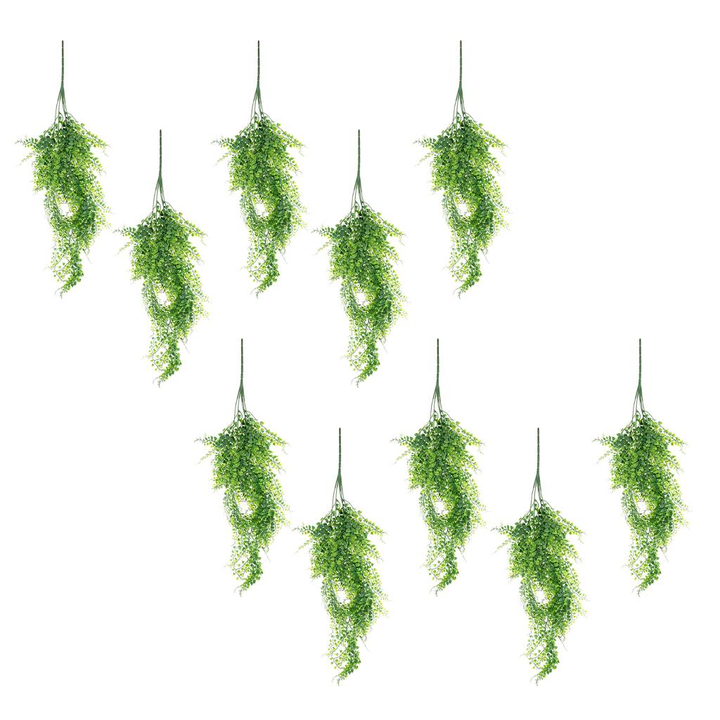 10x Artificial Weeping Ivy Vine Plants Outdoor Indoor Hanging Decor 75cm