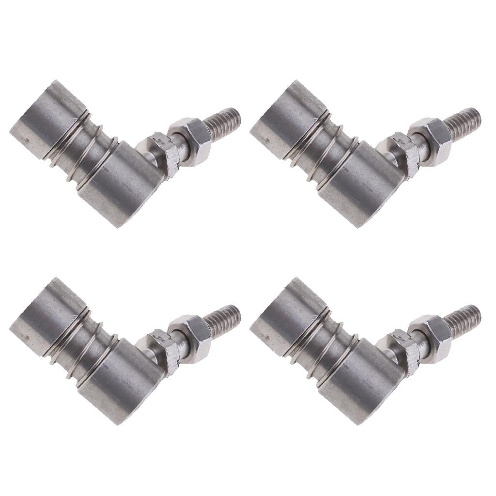4X 304 Stainless Steel Control Cable Shift Throttle Ball Joint Boat Hardware