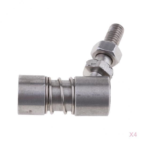 4X 304 Stainless Steel Control Cable Shift Throttle Ball Joint Boat Hardware