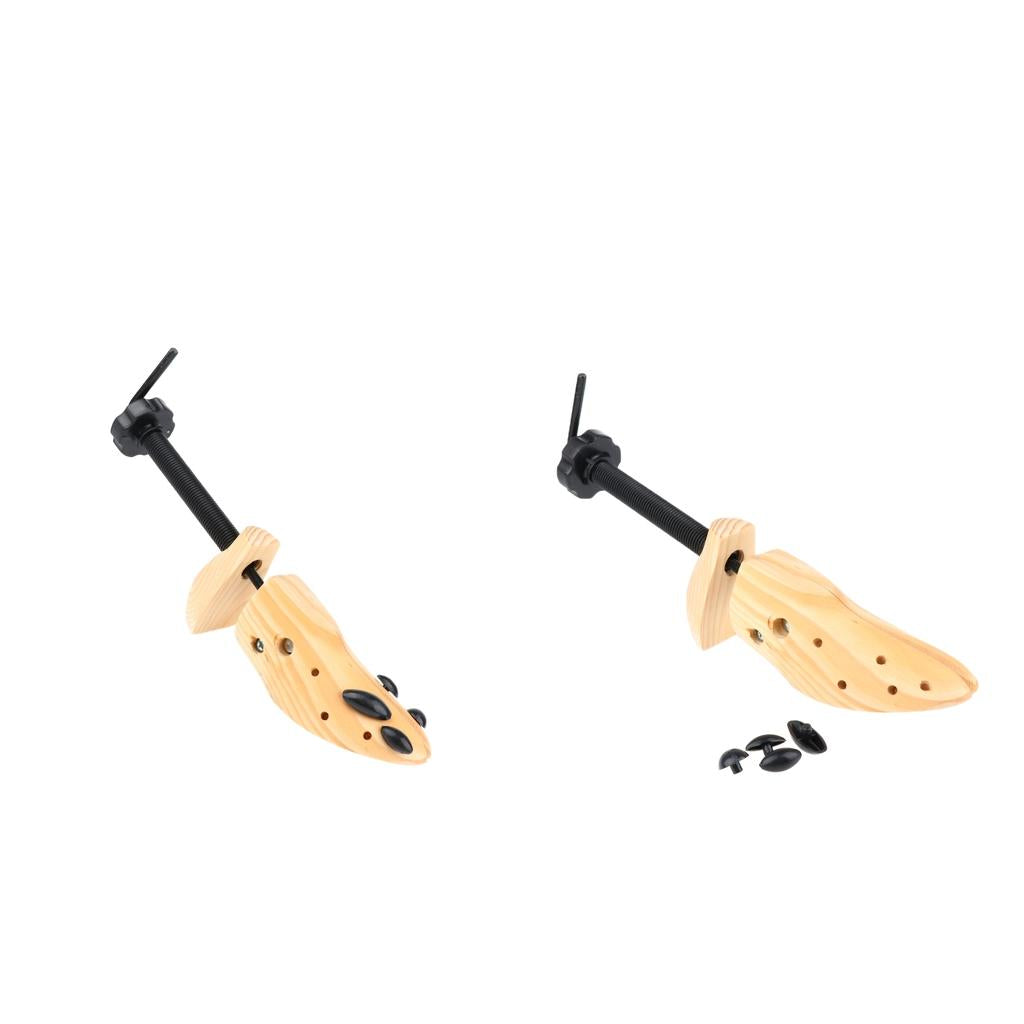 2Pcs Shoes Tree Holder Shaper Keeper Stretcher for Unisex Shoes M (39-41)