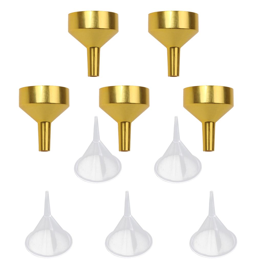 10pcs Plastic Metal Funnel Fill Liquid Water For Home Ice Ball Maker Tools