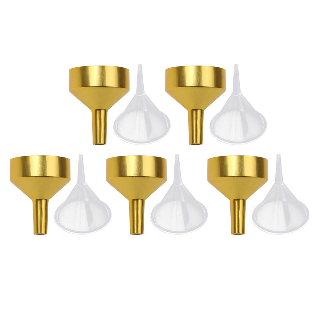 10pcs Plastic Metal Funnel Fill Liquid Water For Home Ice Ball Maker Tools