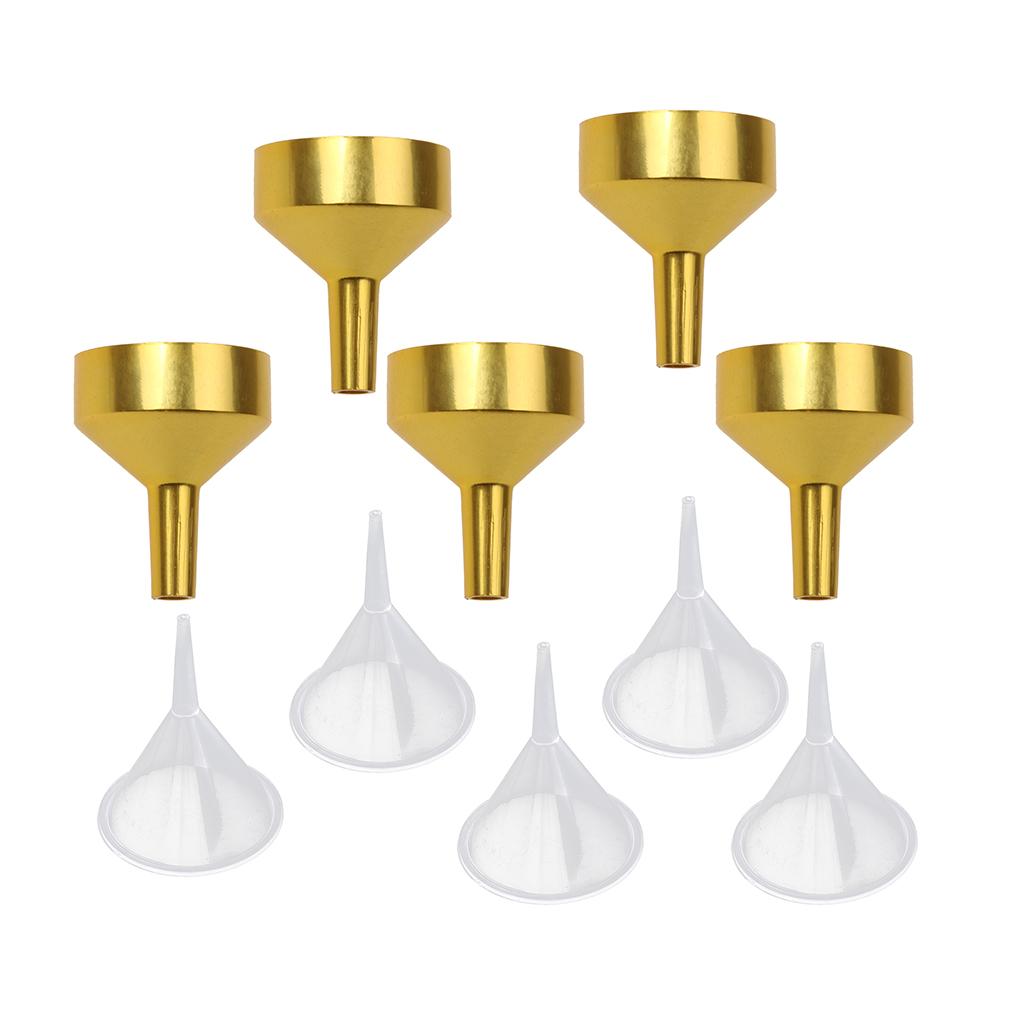 10pcs Plastic Metal Funnel Fill Liquid Water For Home Ice Ball Maker Tools