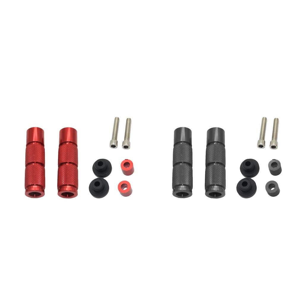 2 Set Universal CNC Motorcycle Scooter Dirt Bike ATV Footrests Foot Pegs