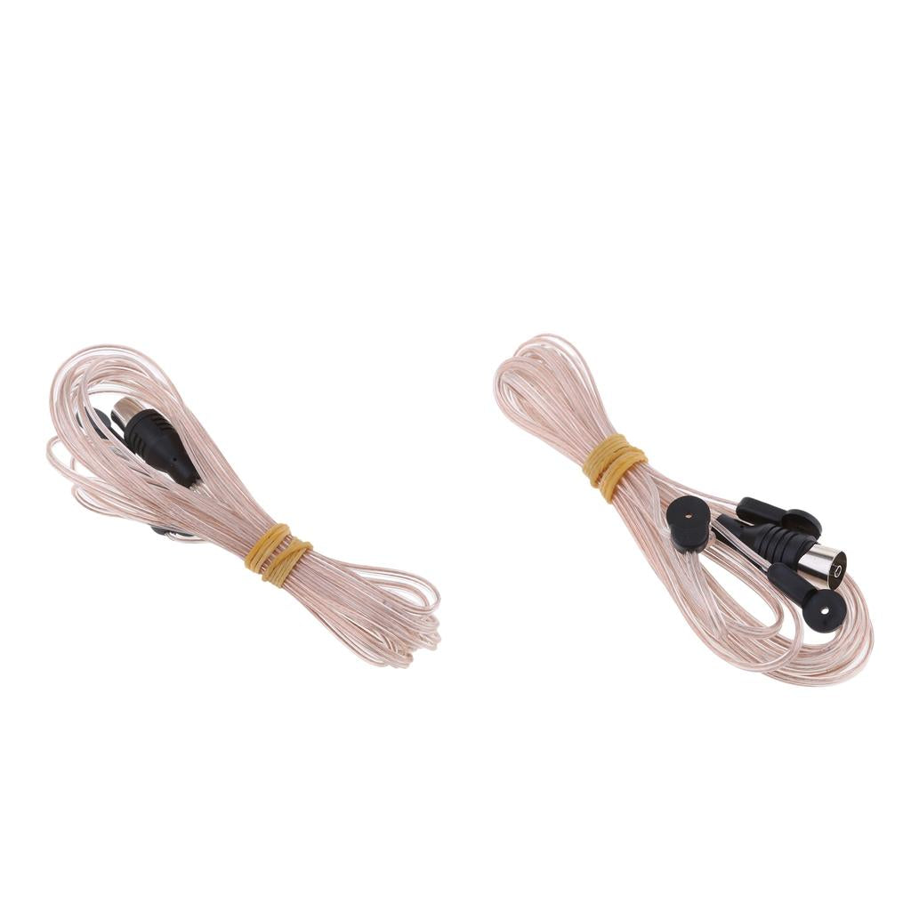2 Pieces FM Radio Antenna Dipole Antenna for SONY Radio Stereo Receiver