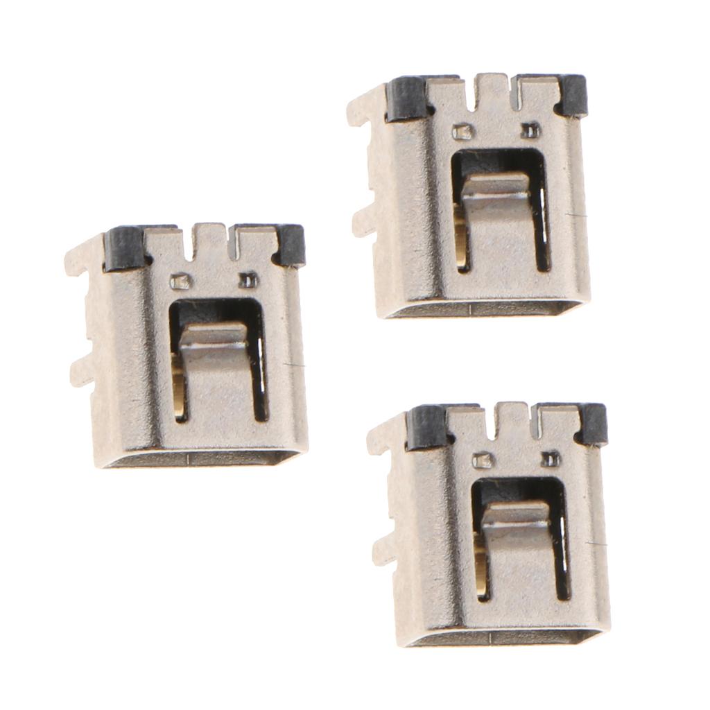3Pcs Power Port Charging Socket Connector Repair For Nintendo DSi/DSi XL/2DS