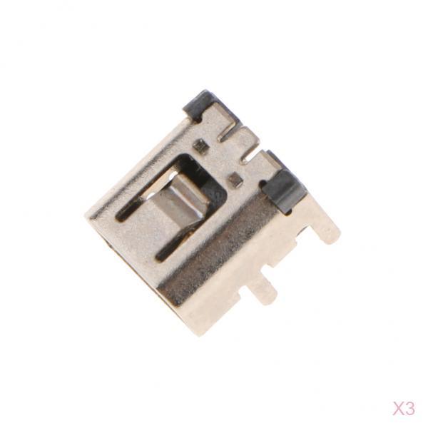 3Pcs Power Port Charging Socket Connector Repair For Nintendo DSi/DSi XL/2DS