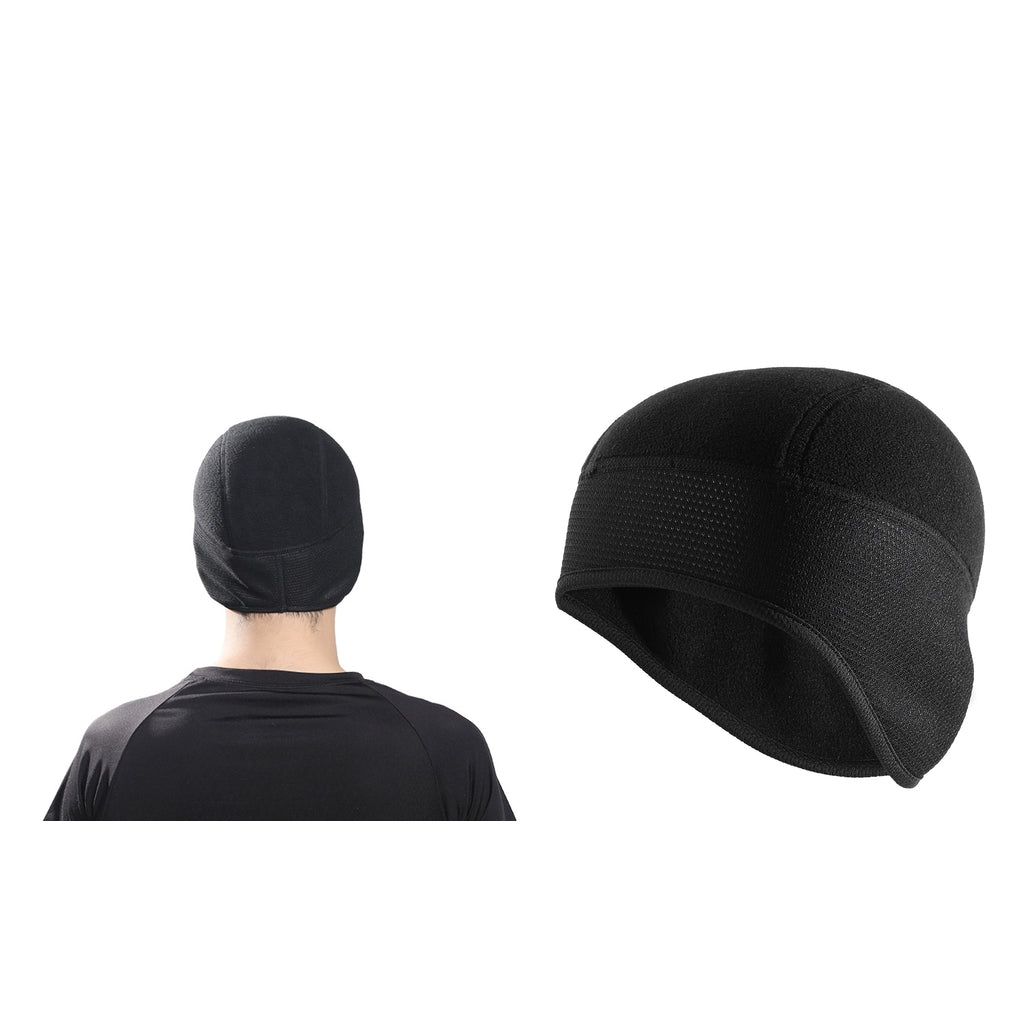 2Pcs Outdoor Sports Hat Winter Thermal Fleece Cycling Running Ear Warm Caps