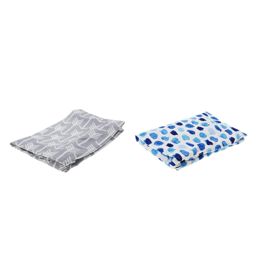 2xBaby Changing Table Pad Waterproof Mattress Bed Sheet Change Mat Cover