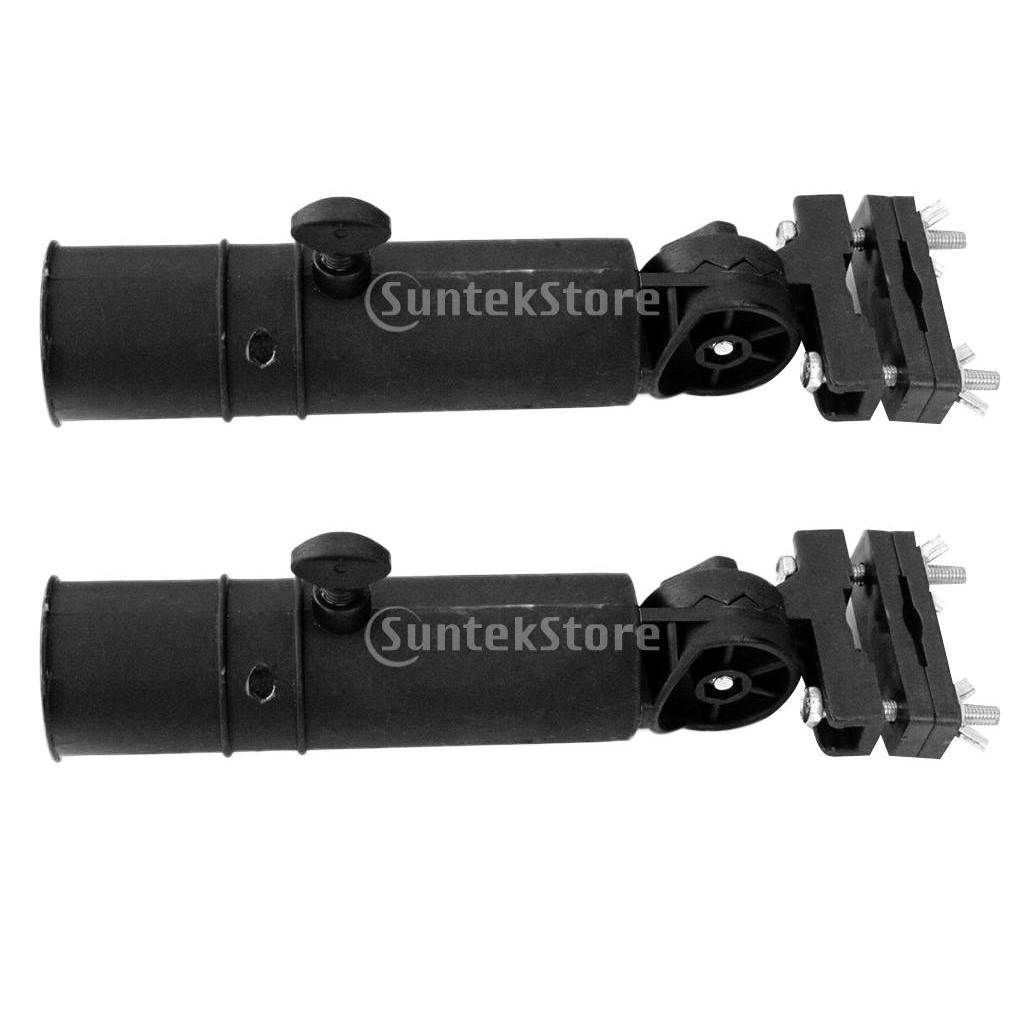 2pcs Golf Cart Adjustable Umbrella Holder Stand Clamp for Bike Stroller