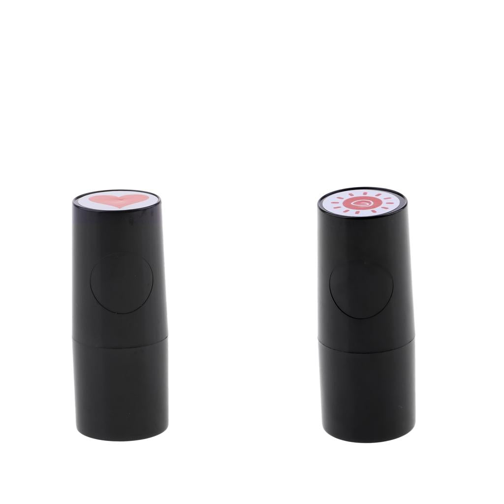 2Pcs Long Lasting Golf Ball Stamp Stamper Marker Impression Seal for Golfer