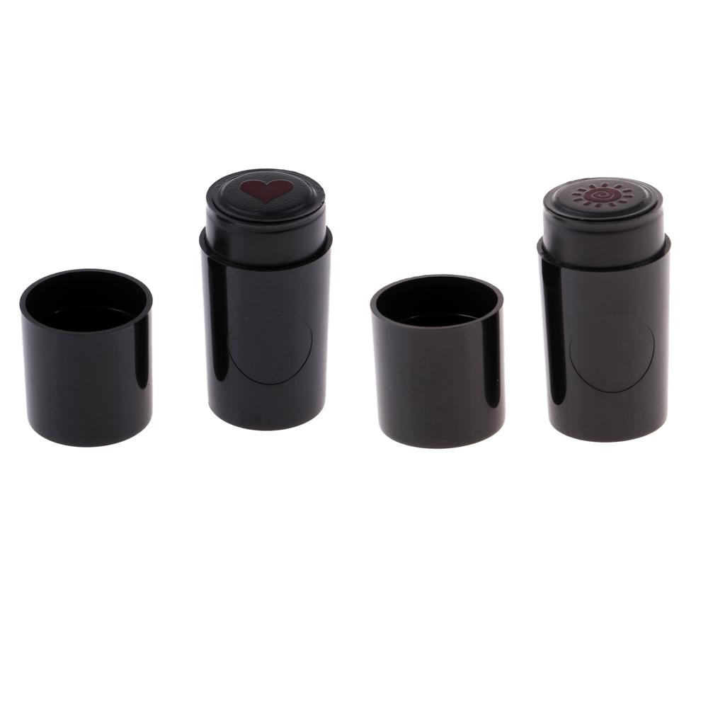 2Pcs Long Lasting Golf Ball Stamp Stamper Marker Impression Seal for Golfer