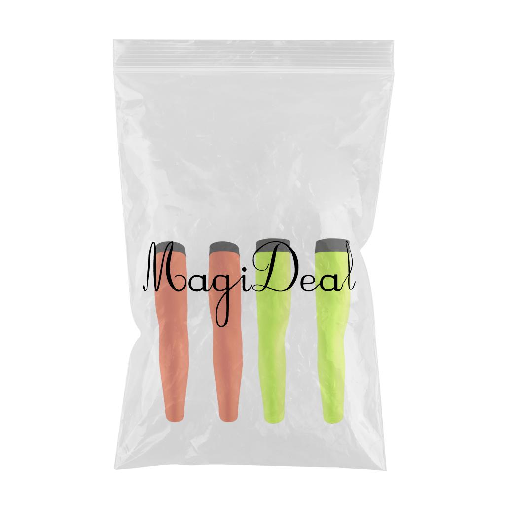 2 Pairs Bike Cycling Golf Arm Sleeves Sun Protection Bicycle Arm Warmer