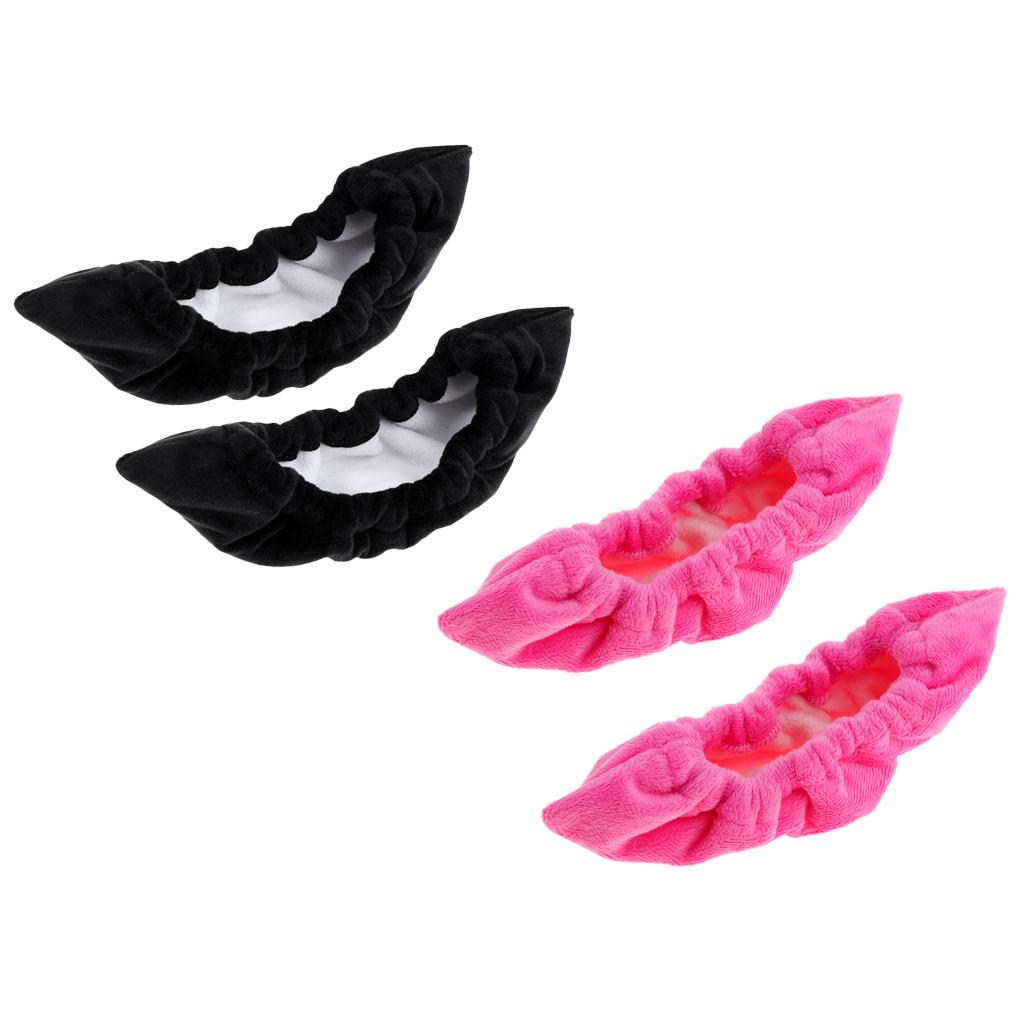 2 Pairs of Soft Terry Blade Guards / Covers For Ice Hockey Figure Skate