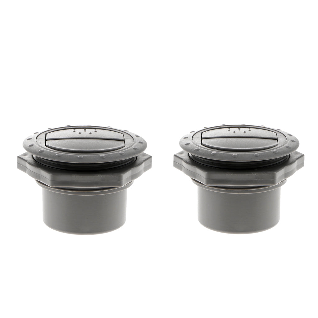 2pcs RV Trailer Yacht Interior Side Roof Air Exhaust Vent Ventilation Outlet