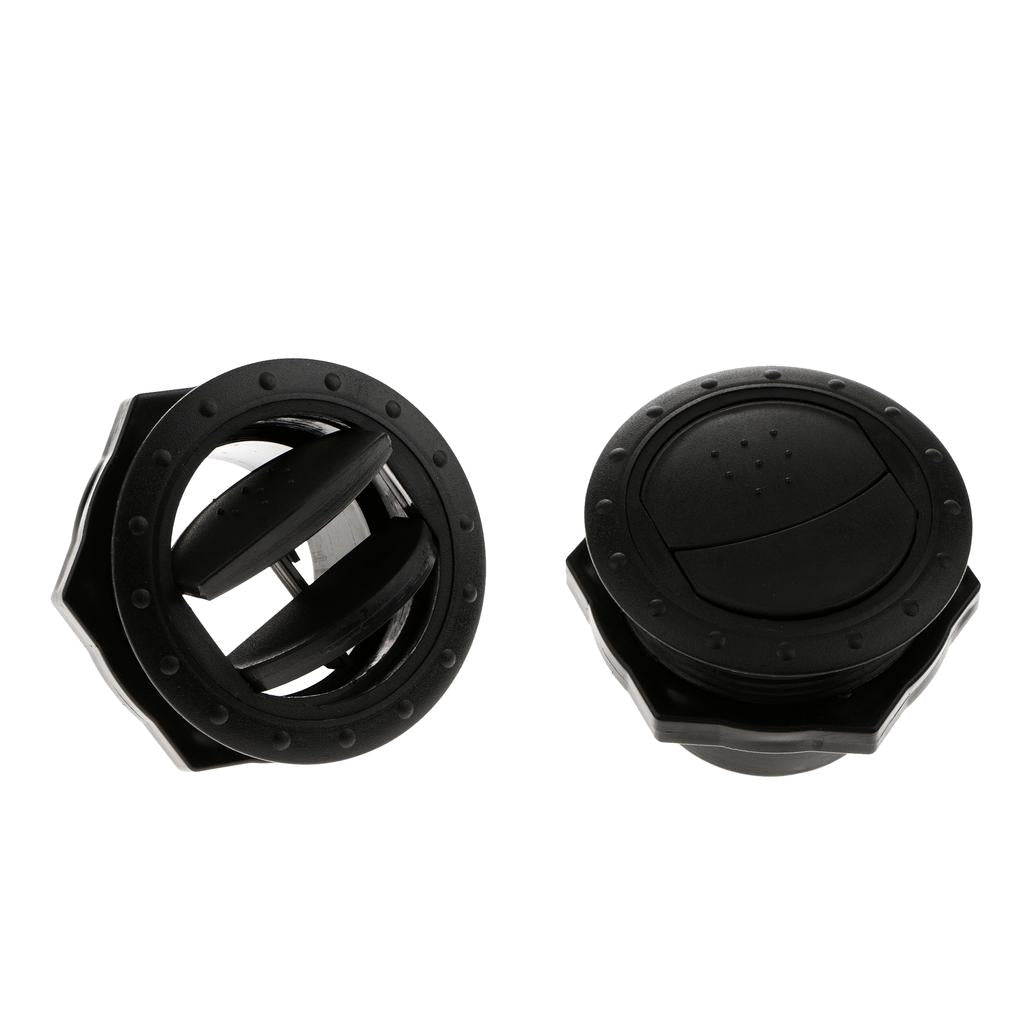2pcs RV Trailer Yacht Side Roof Air Exhaust Vent Ventilation Outlet 60mm