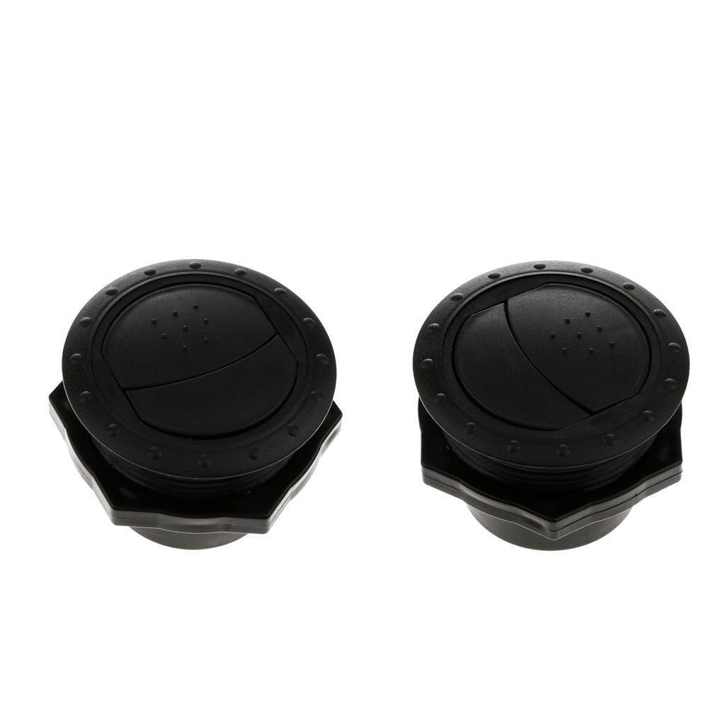 2pcs RV Trailer Yacht Side Roof Air Exhaust Vent Ventilation Outlet 60mm