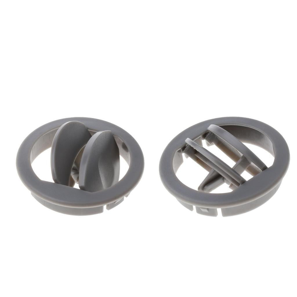 2x Car RV ATV Interior Round Ceiling A/C Vent Air Outlet Rotating Open Close
