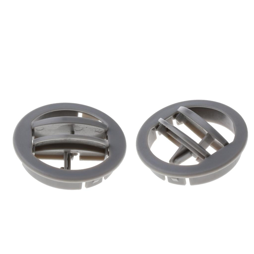 2x Car RV ATV Interior Round Ceiling A/C Vent Air Outlet Rotating Open Close