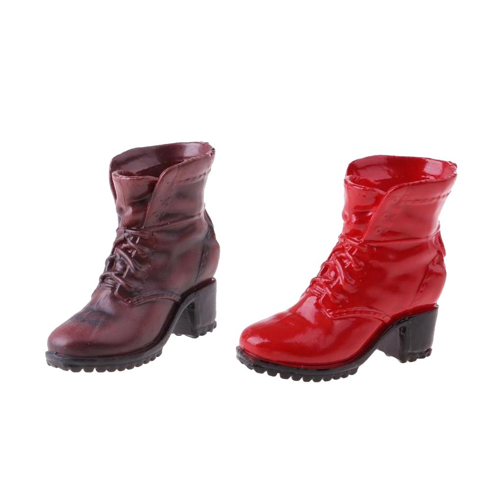 1/6 Scale Soldier Combat Boots Shoes for12 Female Action Figure CY"