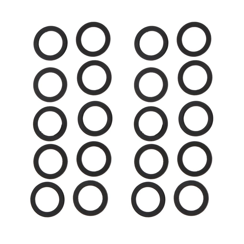 20pcs Replacement Skateboard Longboard Truck Washers Speed Rings Hardware