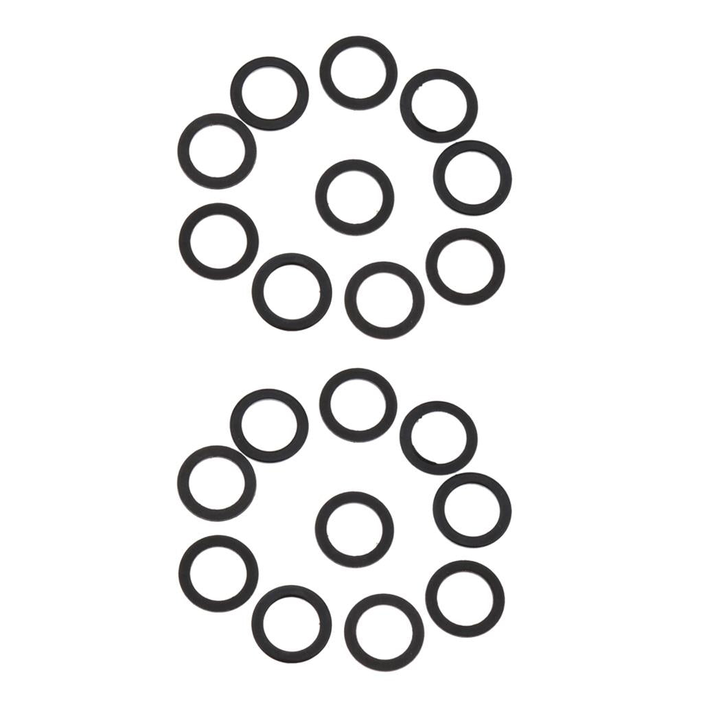 20pcs Replacement Skateboard Longboard Truck Washers Speed Rings Hardware