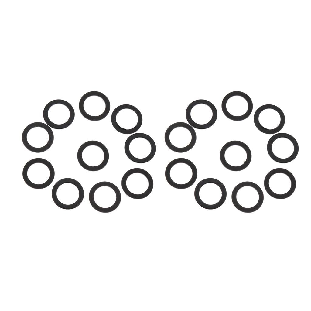 20pcs Replacement Skateboard Longboard Truck Washers Speed Rings Hardware