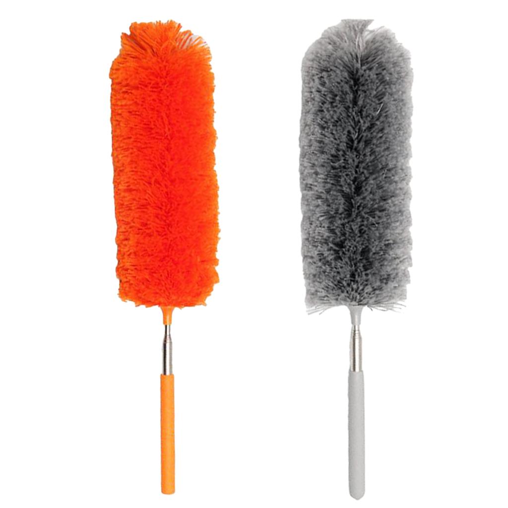 2 Pack Microfiber Bendable Extension Hand Duster Washable Cleaning Dust