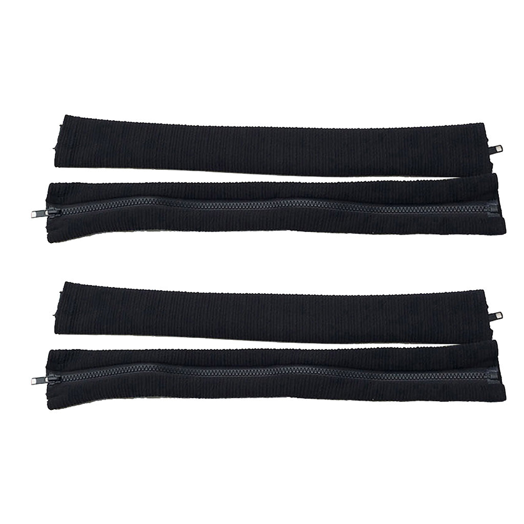 4 Pieces Chair Armrest Covers Elastic Protector Room chair Arm Cover Black