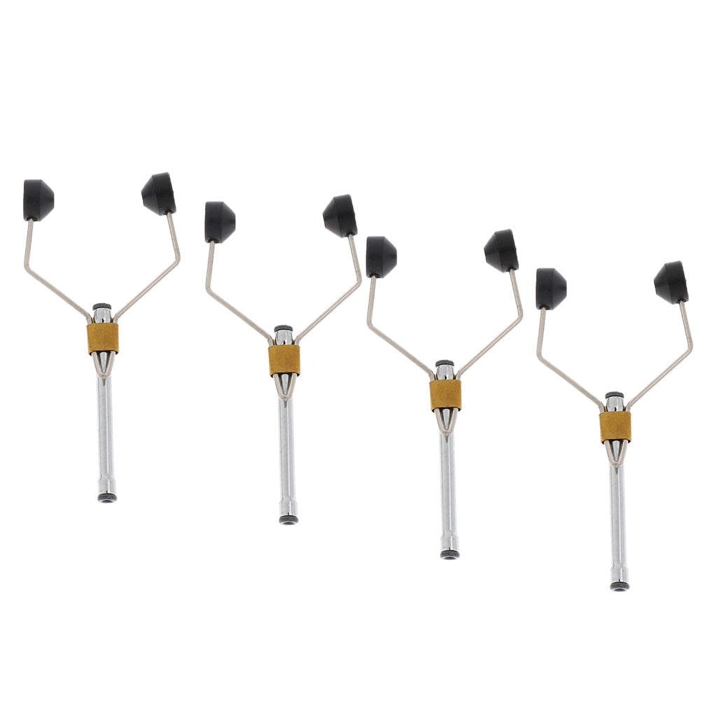 4pcs Fly Tying Tools Ceramic Fly Tying Materials Bobbins Thread Holder Black