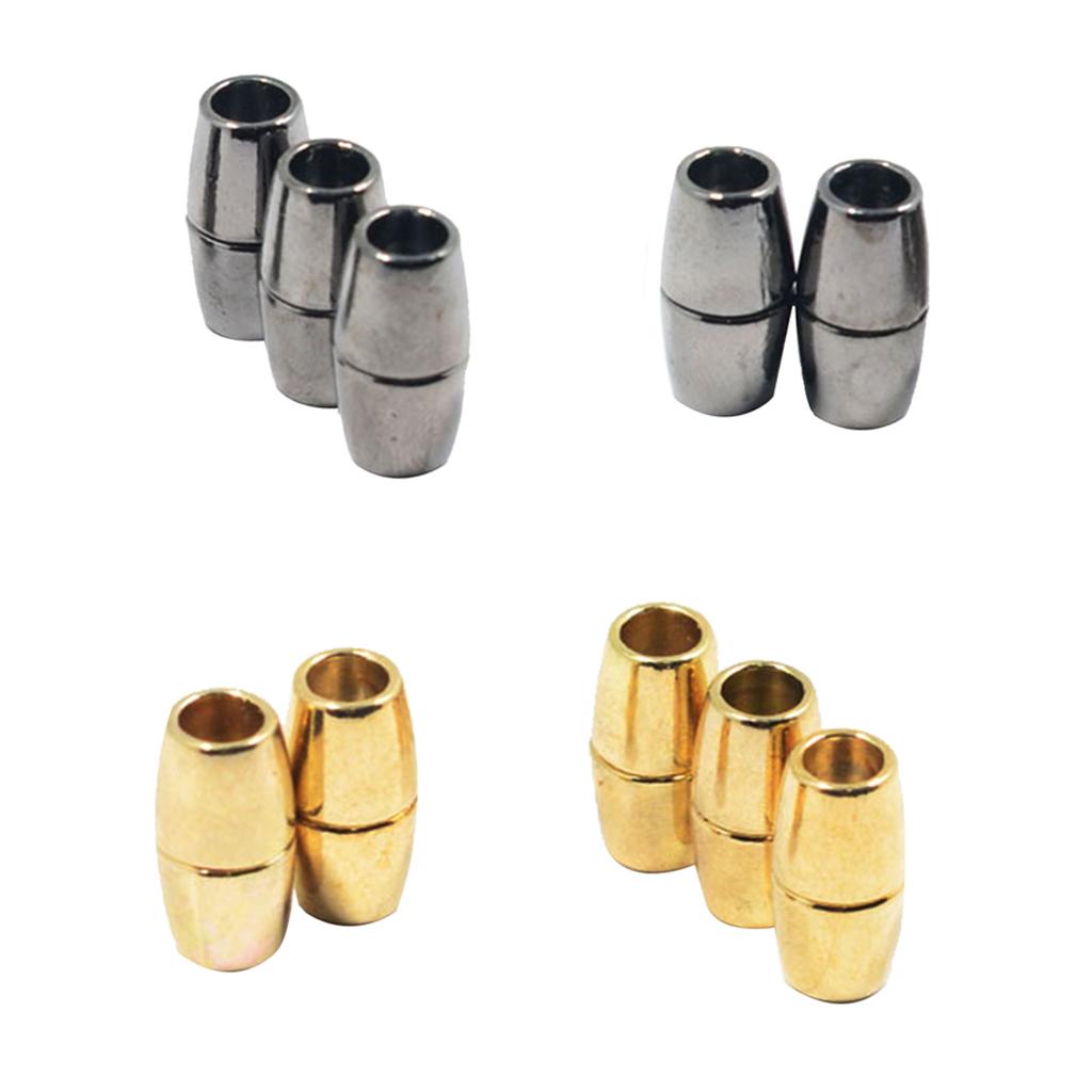 10 Pieces Alloy Magnetic Clasp for DIY Bracelet Necklace Making Multicolor